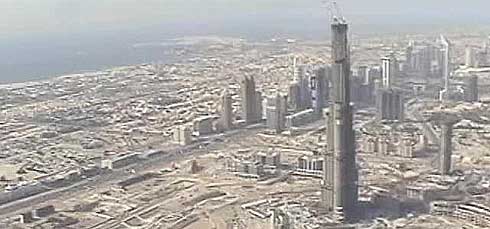 Burj Dubai Bird View Perspective